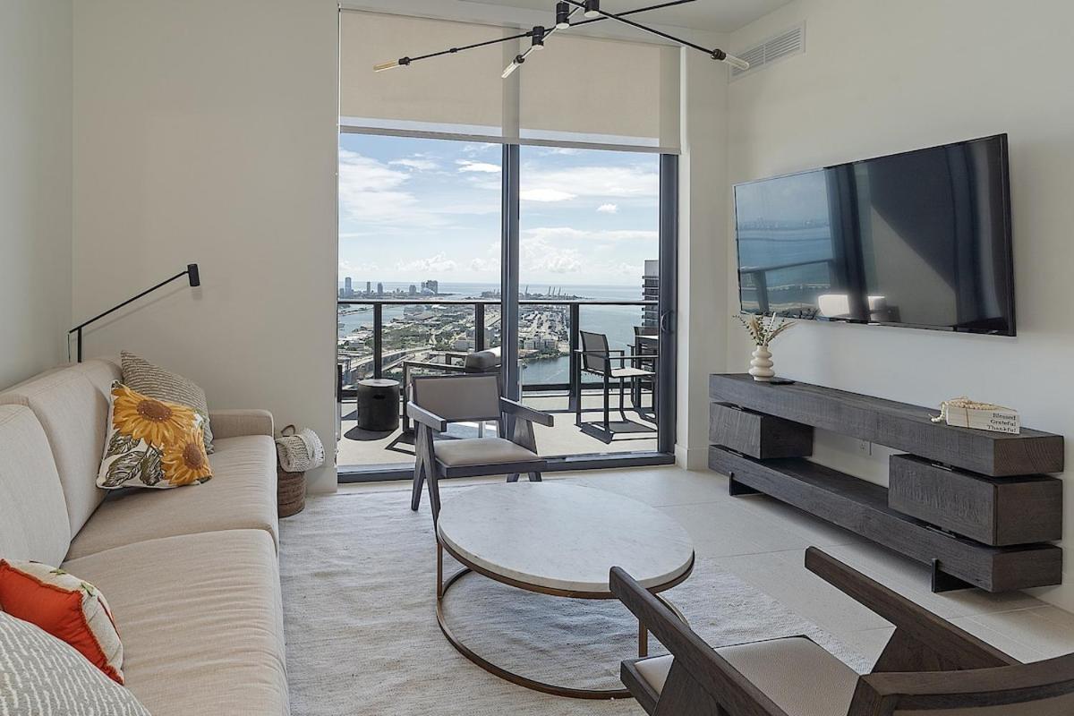 Lux 3bd Penthouse Line, Water And View Appartamento Miami